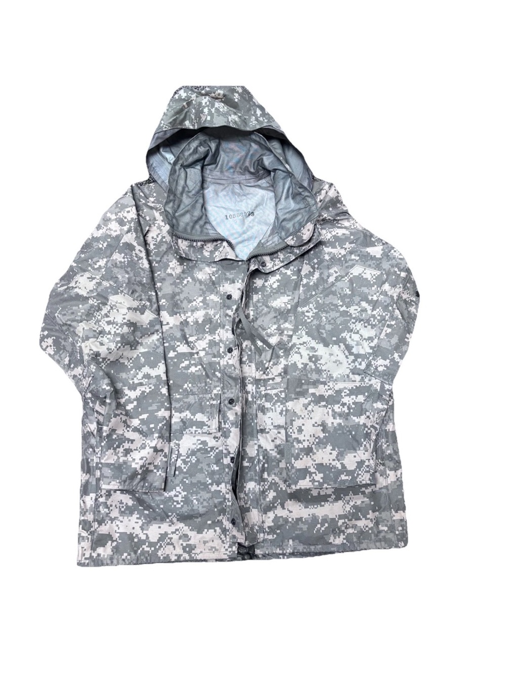 Army Issue Men’s Cold Weather Parka "ACU" Medium Short - Raincoat Jacket (ECWCS)